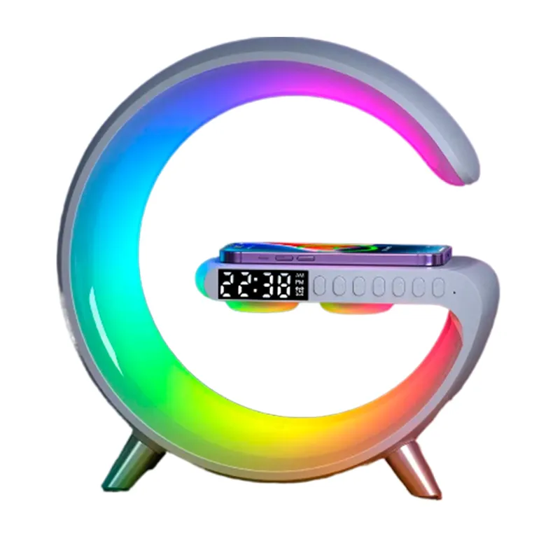 GENERICO - Lampara Parlante Bluetooth Multifuncional con Reloj CR07…