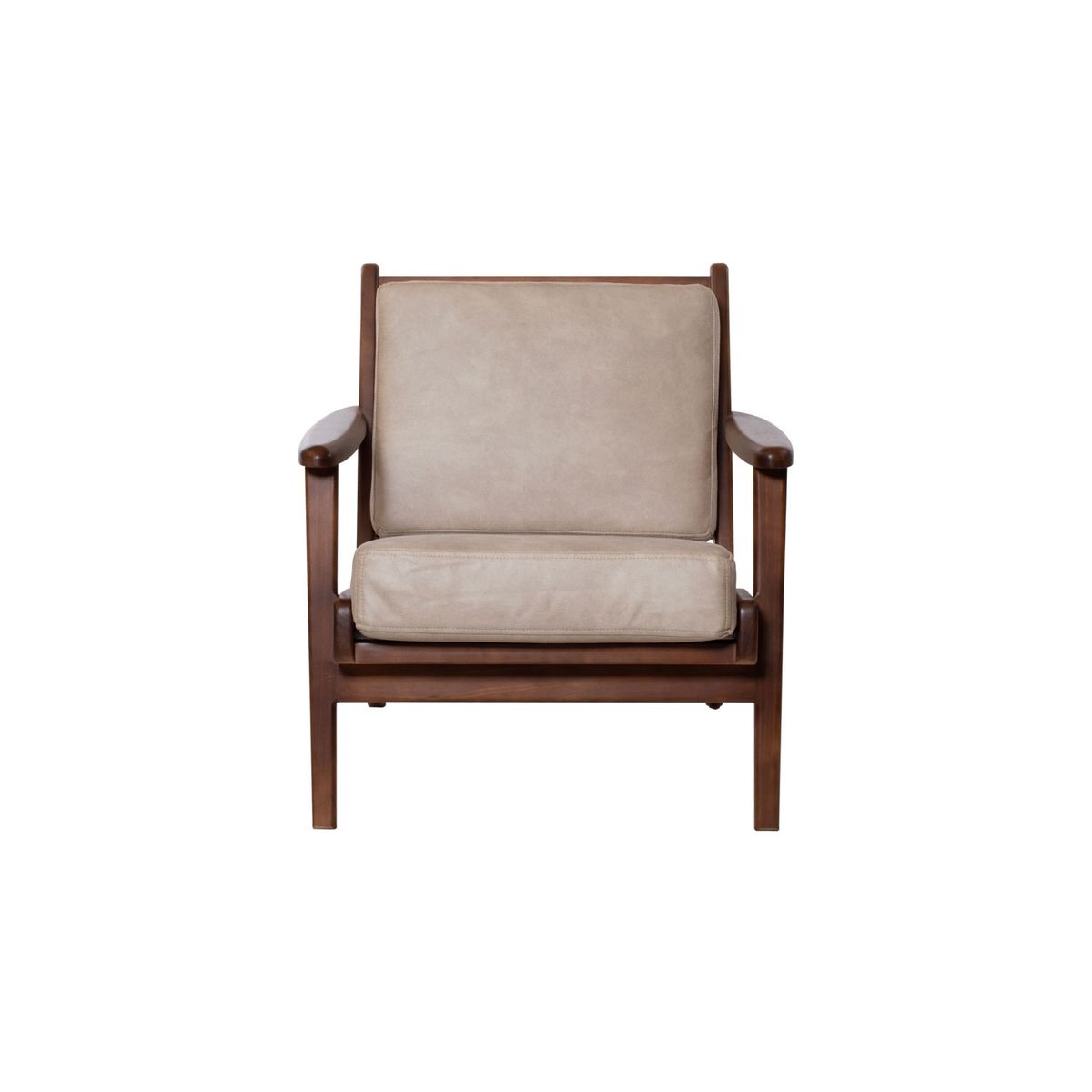 LATAM HOME - Sitial Neuss Cuero Kentucky Beige
