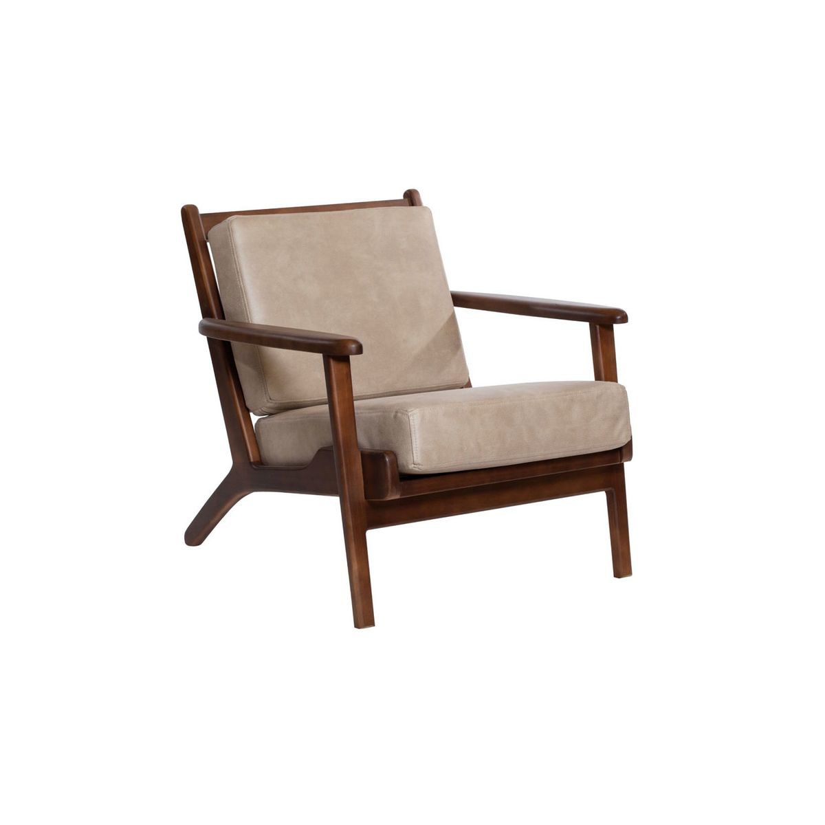 LATAM HOME - Sitial Neuss Cuero Kentucky Beige