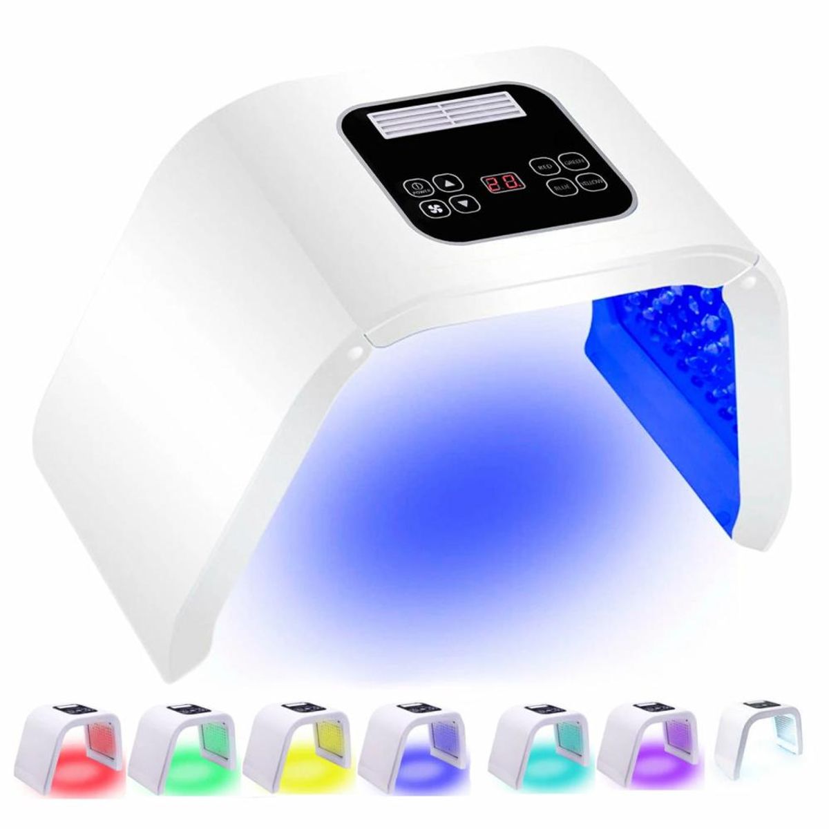 DETODOYMAS - Cabina de fototerapia 4 Colores marca Ultraestetica DETODOYMAS