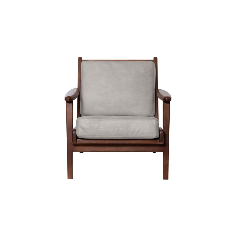 LATAM HOME - Sitial Neuss Cuero Kentucky Gris