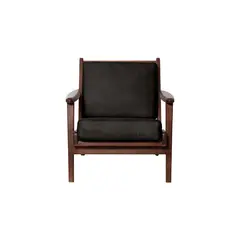 LATAM HOME - Sitial Neuss Cuero Kentucky Negro