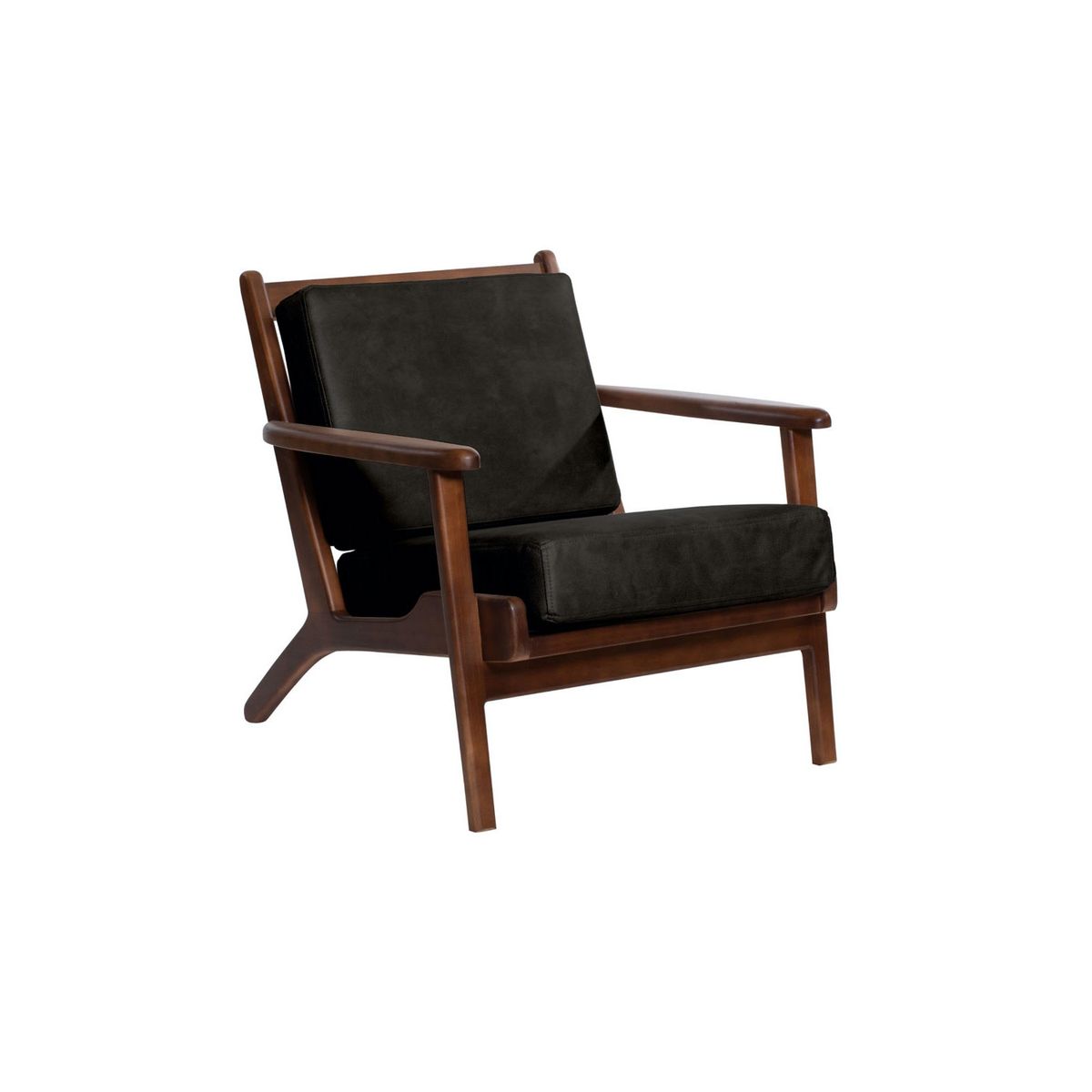 LATAM HOME - Sitial Neuss Cuero Kentucky Negro