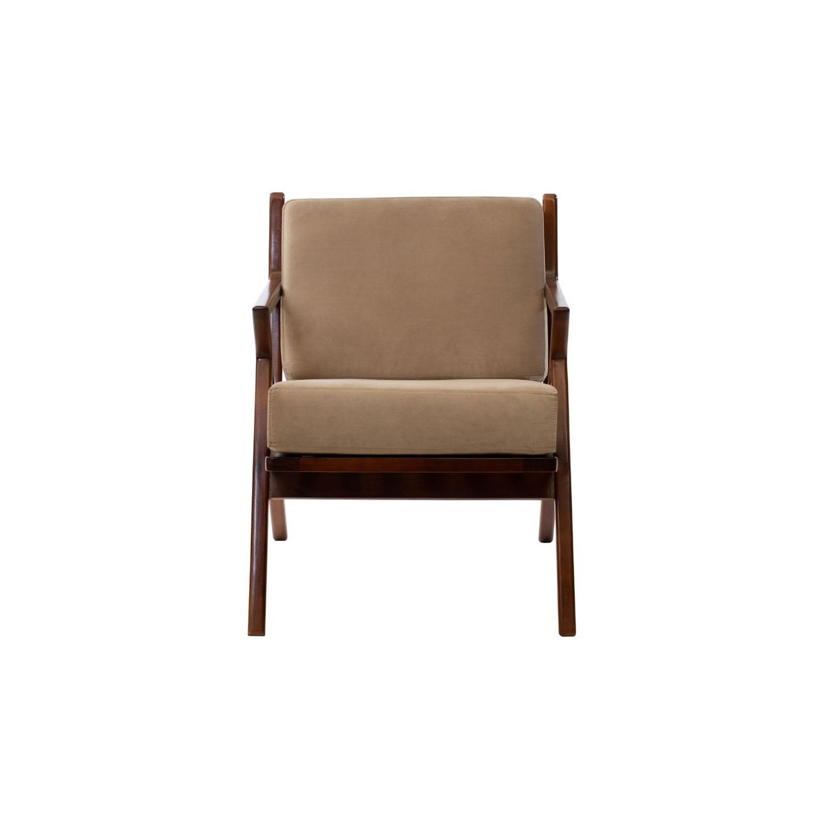 LATAM HOME - Sitial Bremen Tela Velvet Beige
