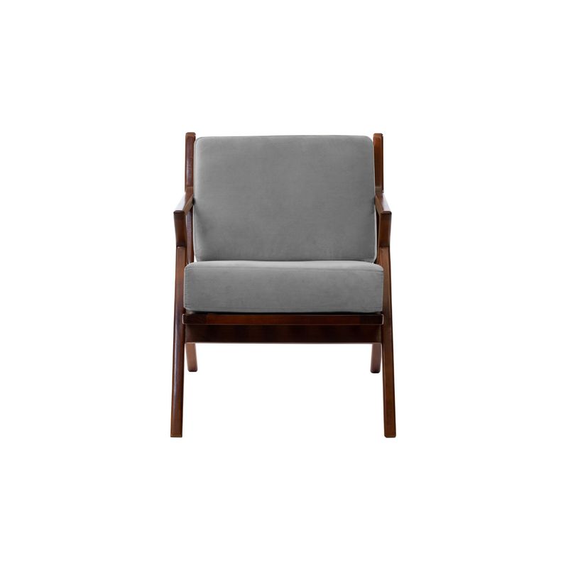LATAM HOME - Sitial Bremen Tela Velvet Gris