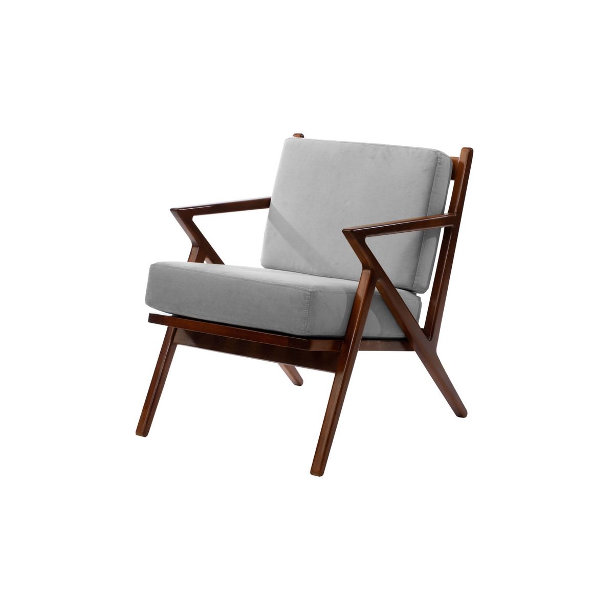 LATAM HOME - Sitial Bremen Tela Velvet Gris