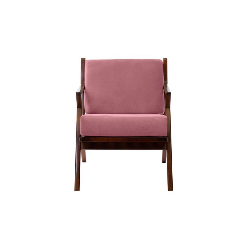 LATAM HOME - Sitial Bremen Tela Velvet Palo Rosa