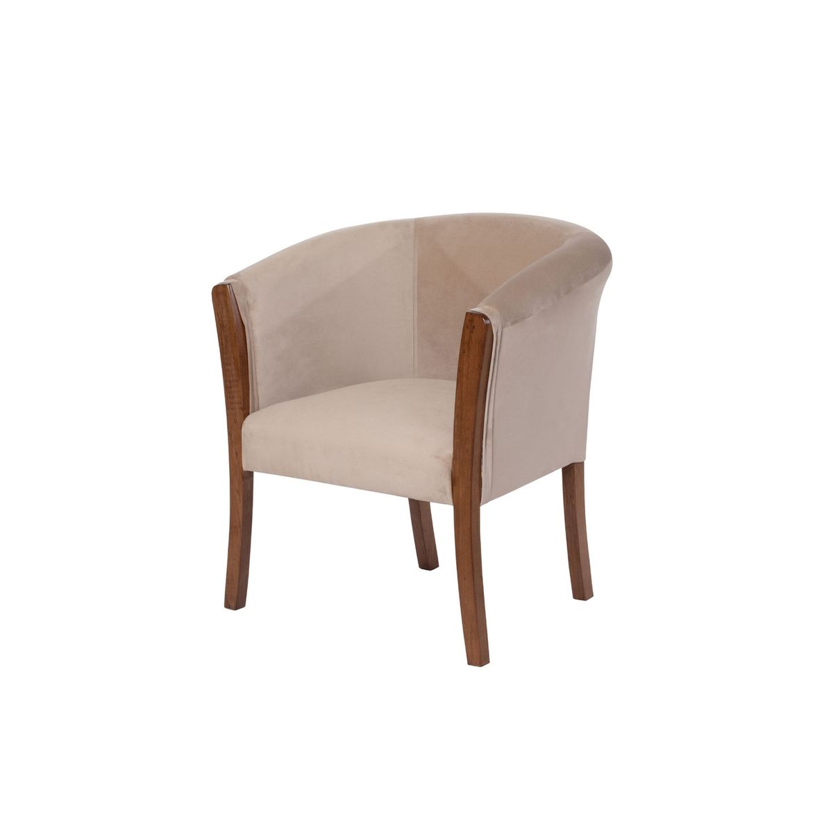 LATAM HOME - Sitial Dortmund Tela Velvet Beige