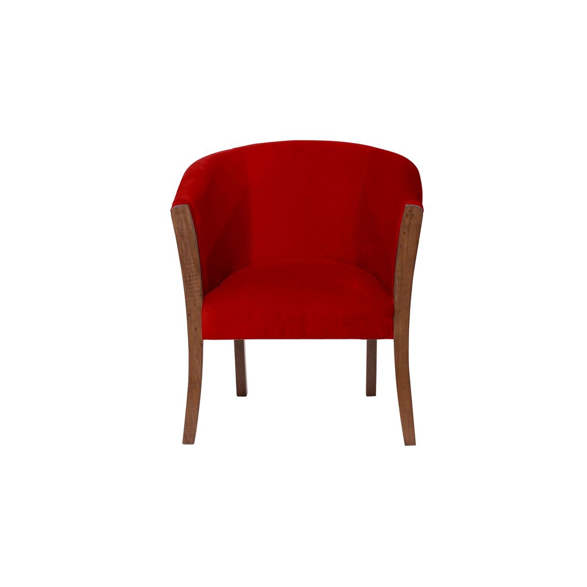 LATAM HOME - Sitial Dortmund Tela Velvet Burdeo