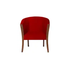 LATAM HOME - Sitial Dortmund Tela Velvet Burdeo