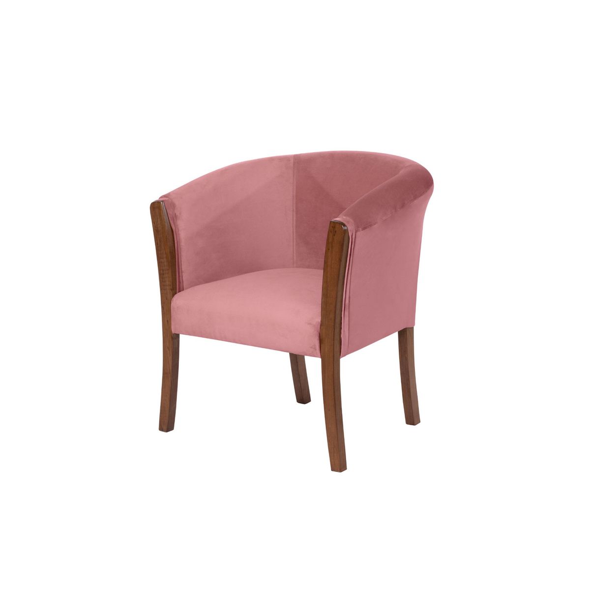 LATAM HOME - Sitial Dortmund Tela Velvet Palo Rosa