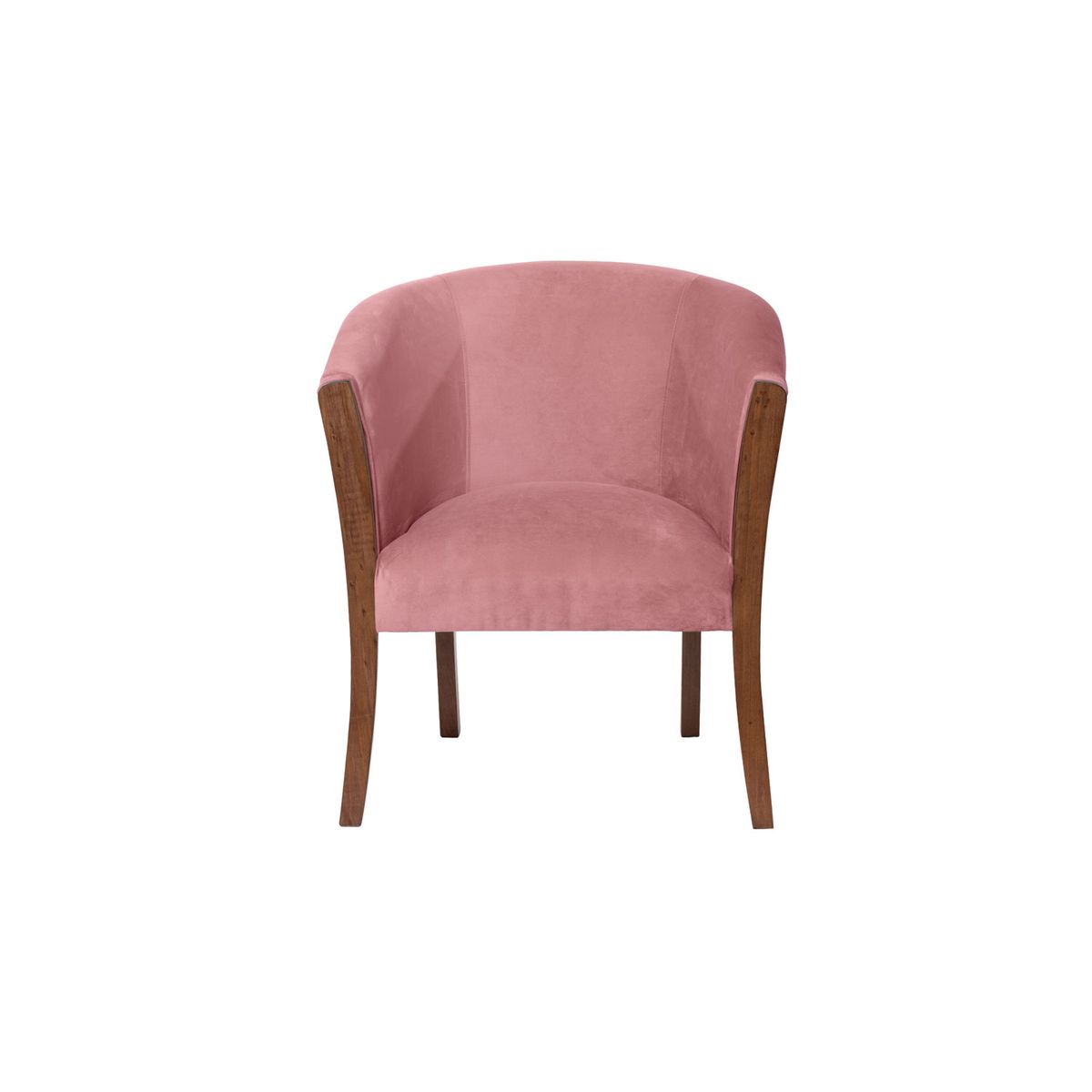 LATAM HOME - Sitial Dortmund Tela Velvet Palo Rosa