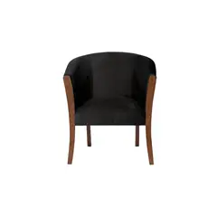 LATAM HOME - Sitial Dortmund Tela Velvet Negro