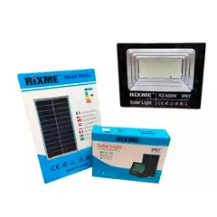 OFERTABKN - Foco Led Con Panel Solar 600w Ip67