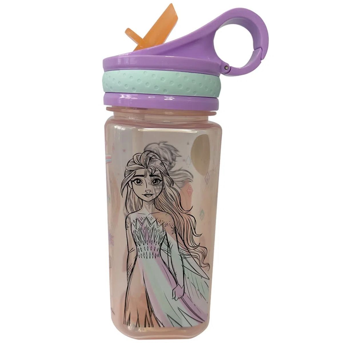 TITANIO - Botella Cuadrada 500ml Licencias Frozen