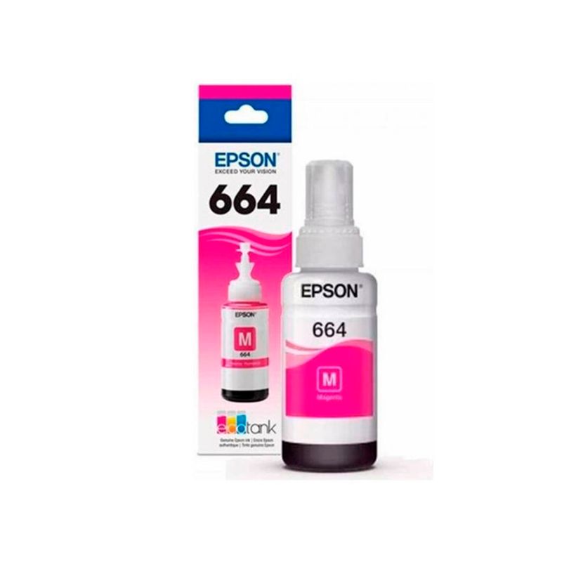 EPSON - Tinta T664 Magenta