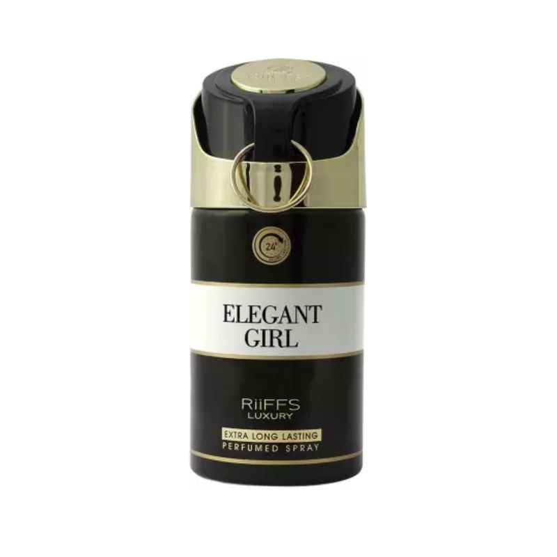 RIIFFS PARFUMS - RIFFS LUXURY ELEGANT GIRL PERFUMED BODY SPRAY 250ML-