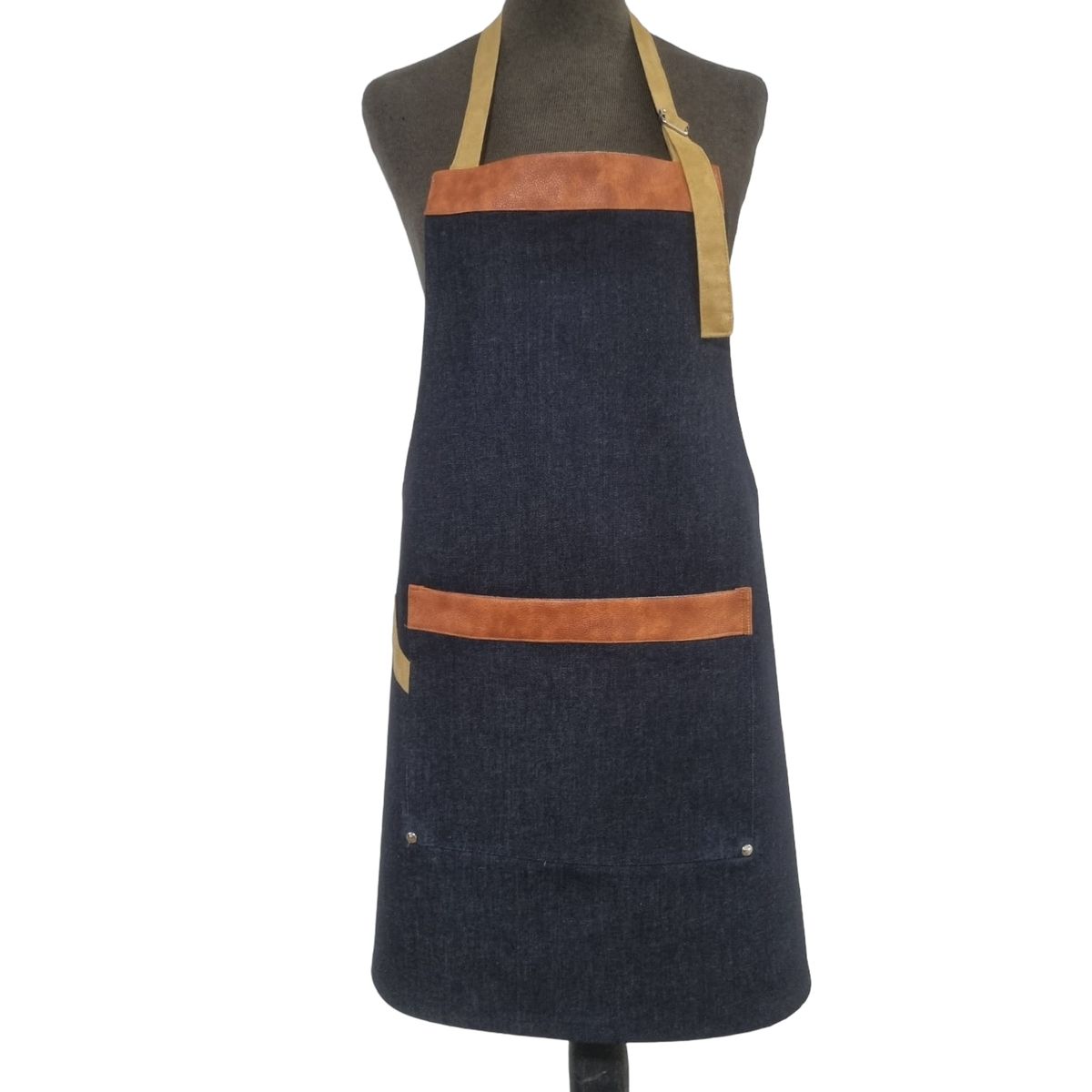 GENERICO - Pack 6 Pecheras de Mezclilla Negocio