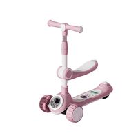 Scooter 2 En 1, Rueda Con Luz Y Sonido, Spaceman Rosado…
