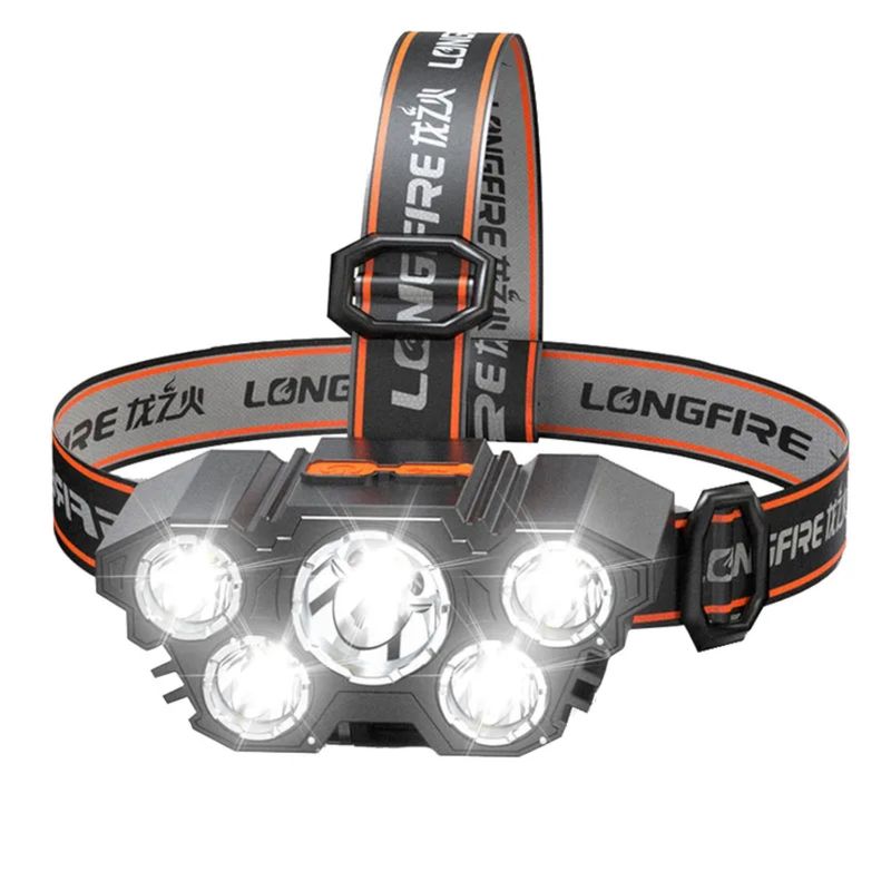 GENERICO - Linterna Led Cintillo Cabeza Recargable Usb…