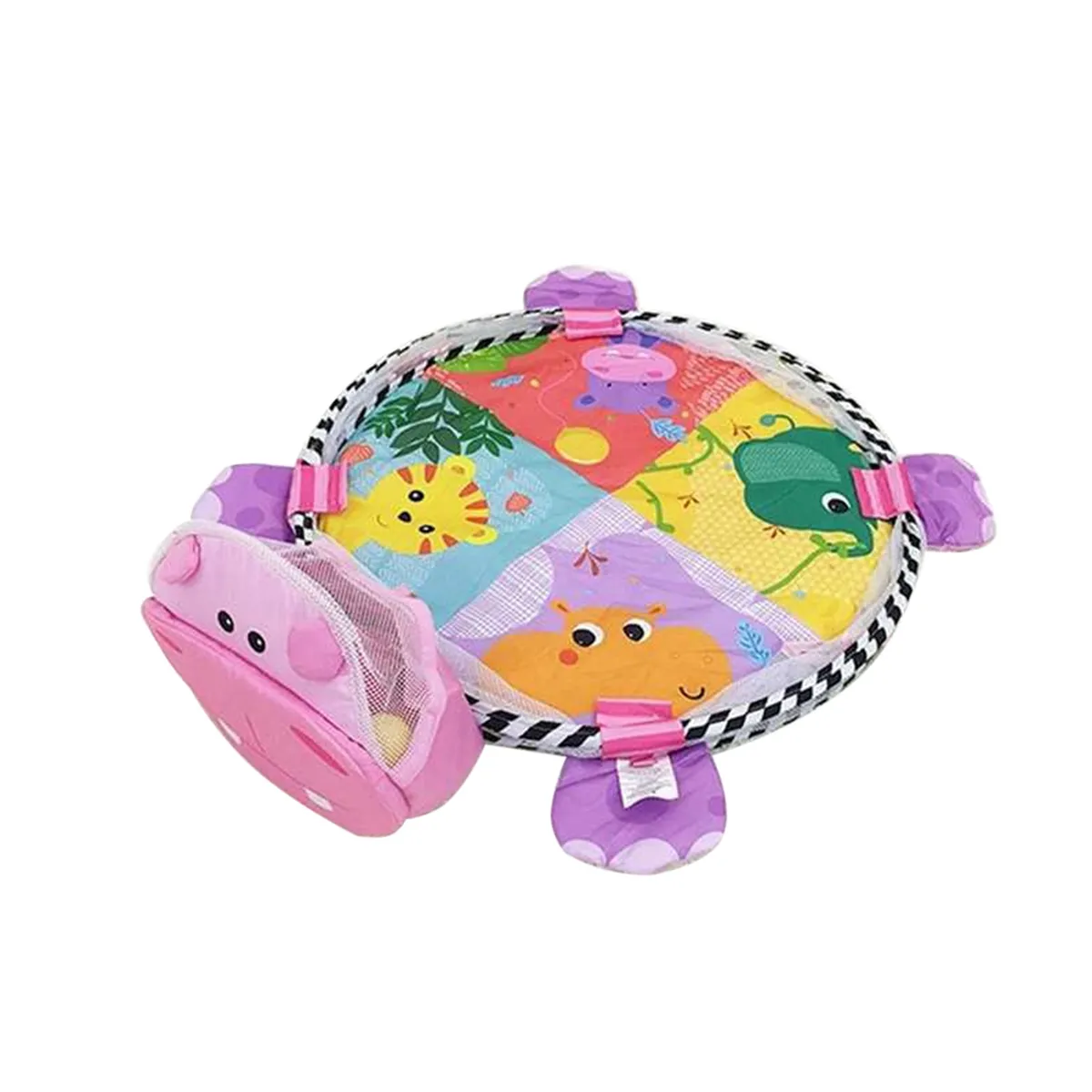 BABYLUNA - Gimnasio Centro De Juegos Para Bebé Y Piscina Pelotas Hippo…