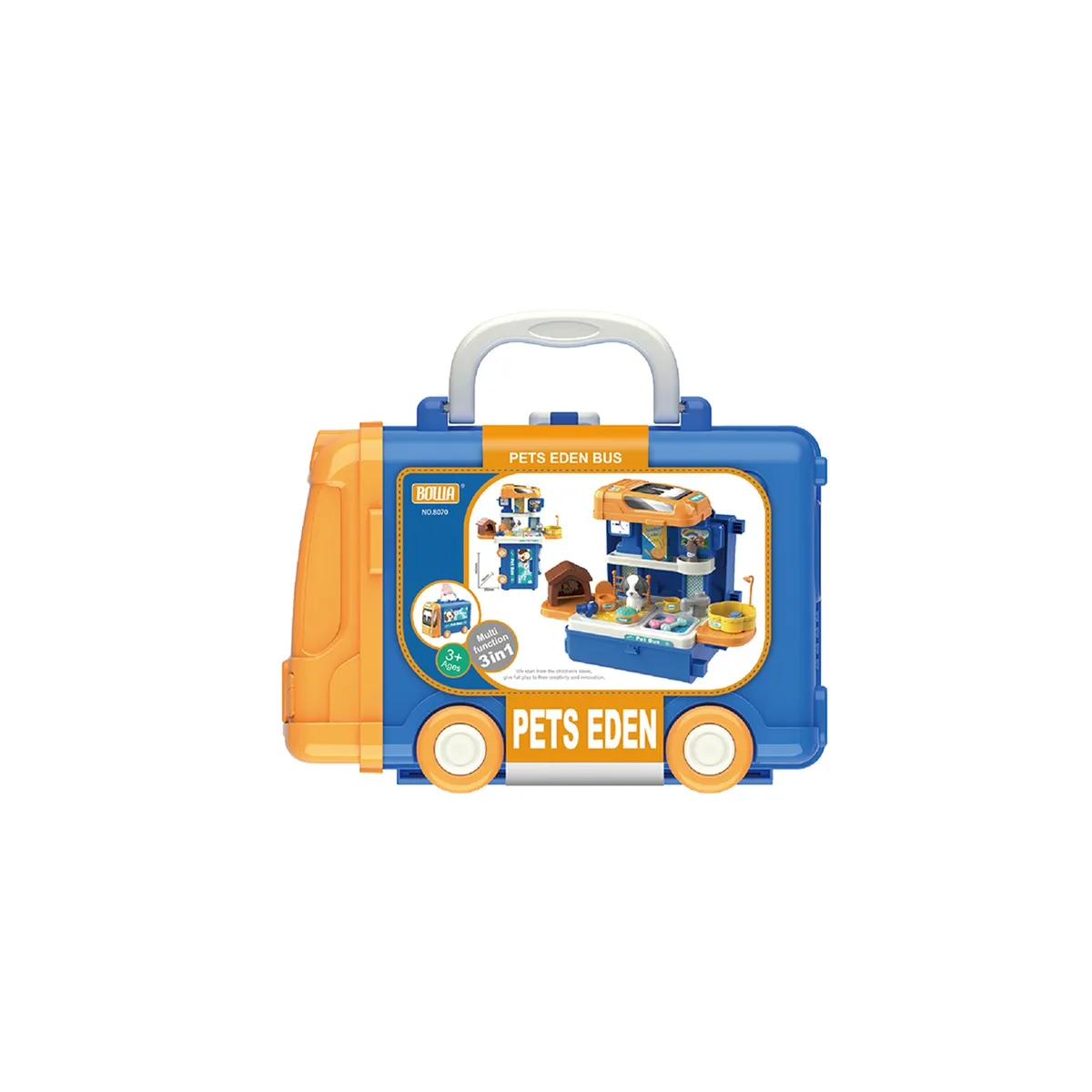 BABYLUNA - Juguete Centro De Juegos Veterinario Y Mascotas De 27 Piezas…