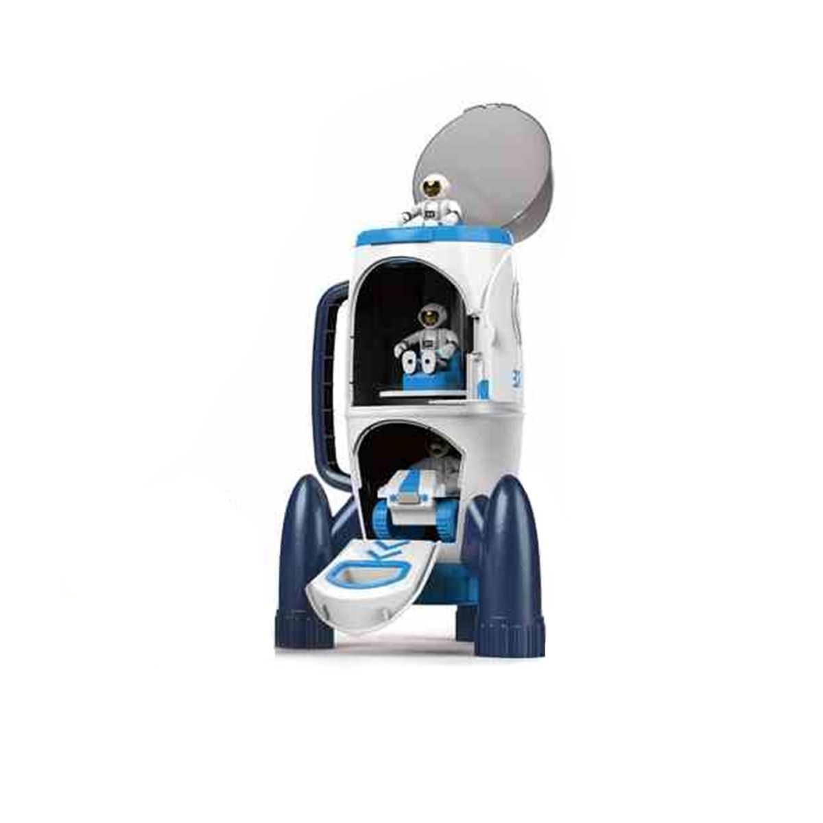 BABYLUNA - Cohete De Exploración Espacial con Astronautas y Vehículo