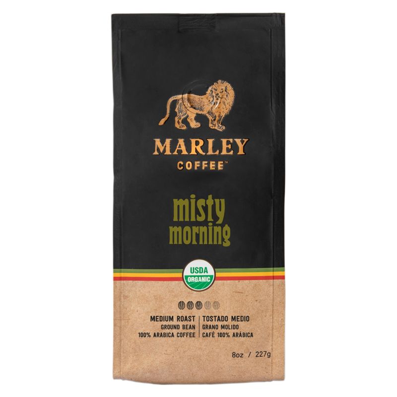 MARLEY COFFEE - Café grano molido orgánico · Misty morning 227 g