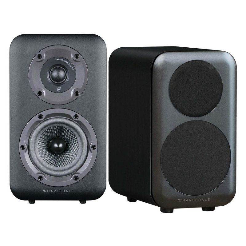 WHARFEDALE - Par Parlantes Bookshelf Wharfedale D320 Negro