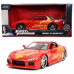 JADA TOYS - Auto Drange Jls Mazda Rx-7 Rapido Y Furioso Esc.1:32 # 31442