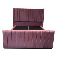 Base HVM Americana Dividida 2 Plazas Pmadera + Respaldo Palo Rosa