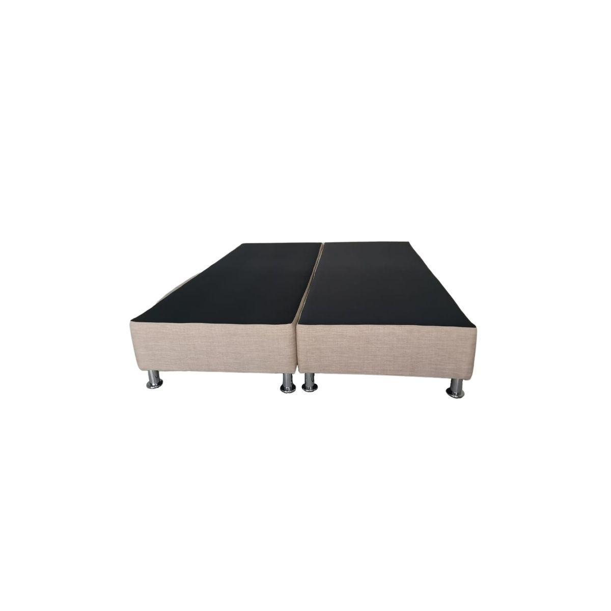 MUEBLES HVM - Base HVM Full BD Beige Lino Pmetal