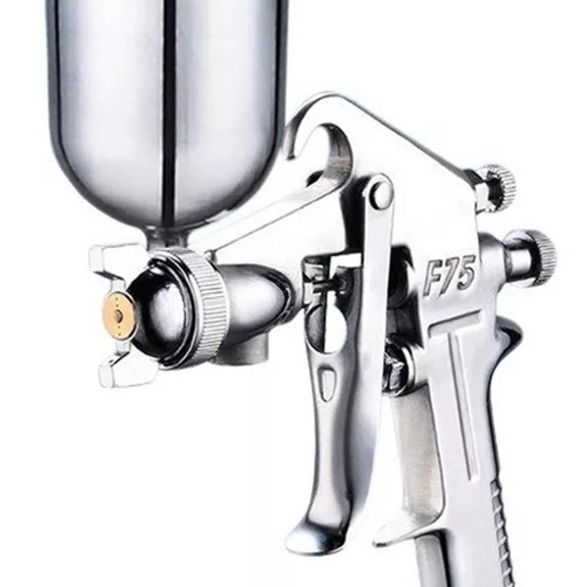 KUANGYE - Pistola Para Pintar Por Gravedad Alta Presión F75g