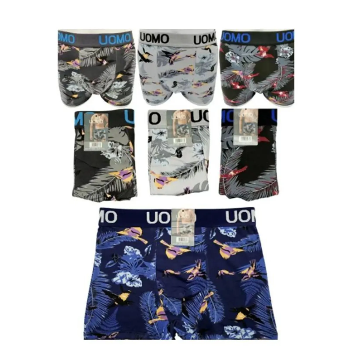 EVERSO - Pack 6 Boxer Hombre con Diseños Surtidos..