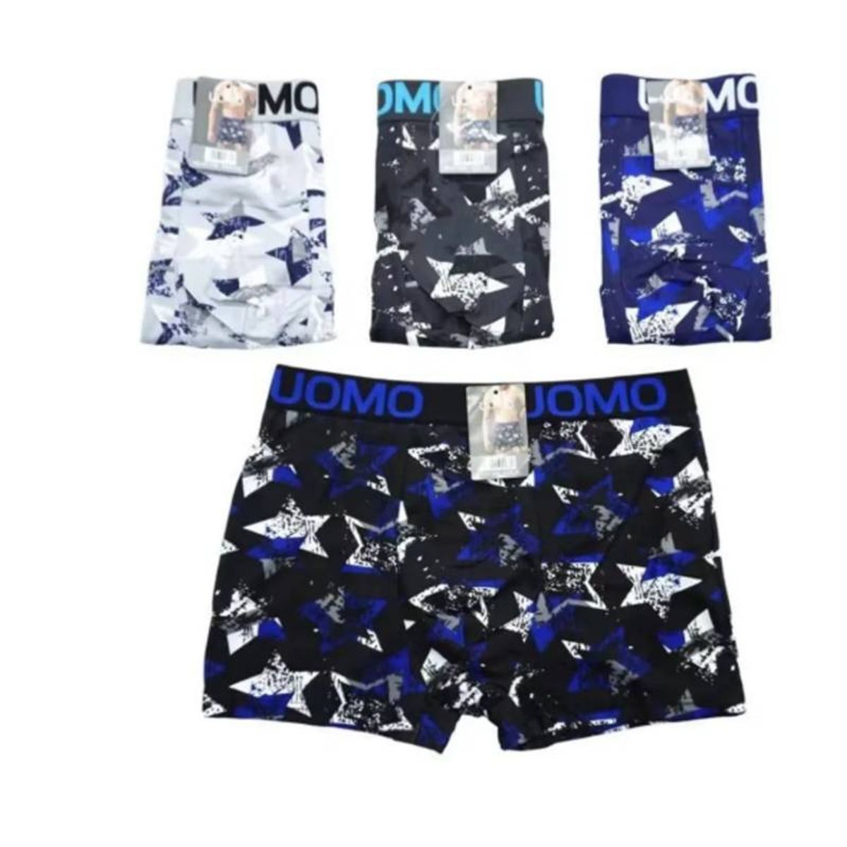 EVERSO - Pack 6 Boxer Hombre con Diseños Surtidos..