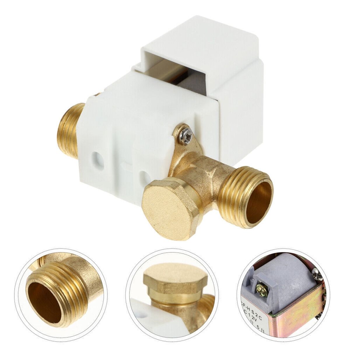 KUANGYE - Válvula Solenoide Para Controlador Digital Termo Solar