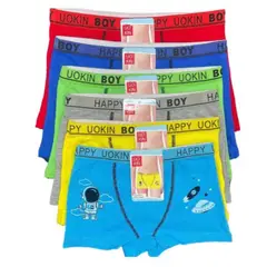 EVERSO - Pack 6 Bóxer Niños Algodón,Calzoncillo,2 Años A 10 Años..