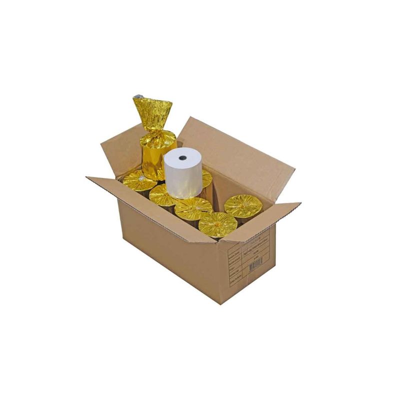 GENERICO - Caja de16 Rollos Termico 80mm80mt 260g Empaquetado individual