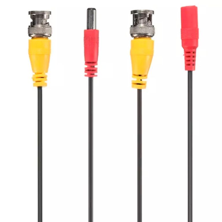 OFERTABKN Pack X6 Cable Camaras Seguridad Cctv Video Y Poder Bnc 15 M