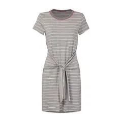 HOPE - CAMISOLA RAYADA GRIS/BLANCO