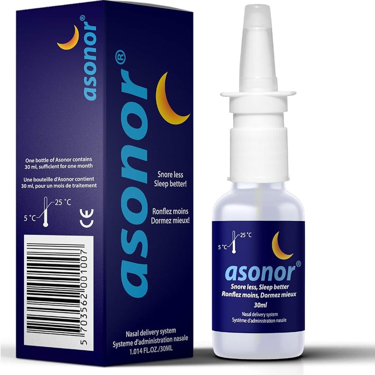 PHARMA - Asonor Solución Nasal Ronquidos 30 Ml.