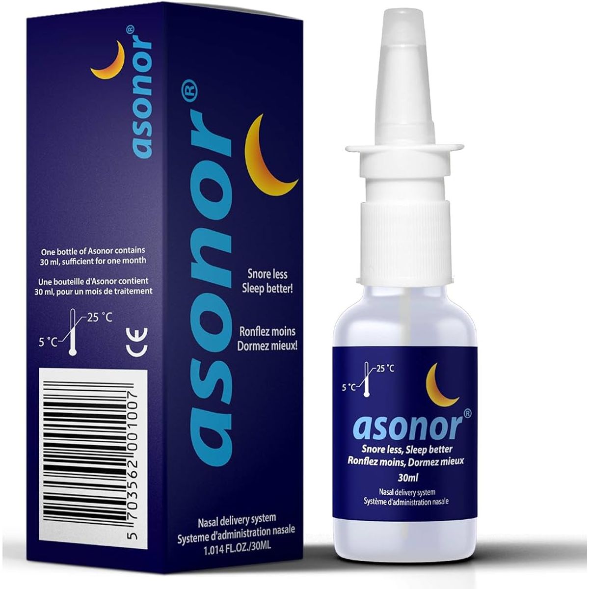 PHARMA - Asonor Solución Nasal Ronquidos 30 Ml.
