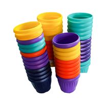 Pack 50 unidades macetero 6,5 cm diámetro, diseño y colores