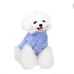 GENERICO - Polar para perros - Celeste - Talla S