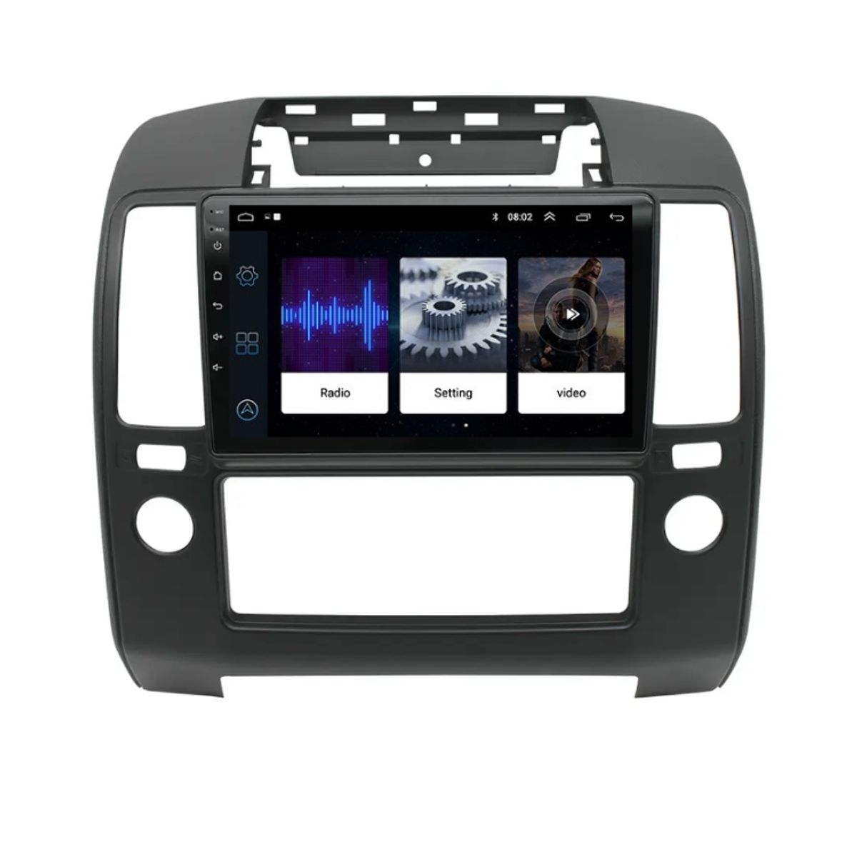 OEM - Radio Android 10.1 Nissan Navara 2006-2016 2gb+32gb + Camara