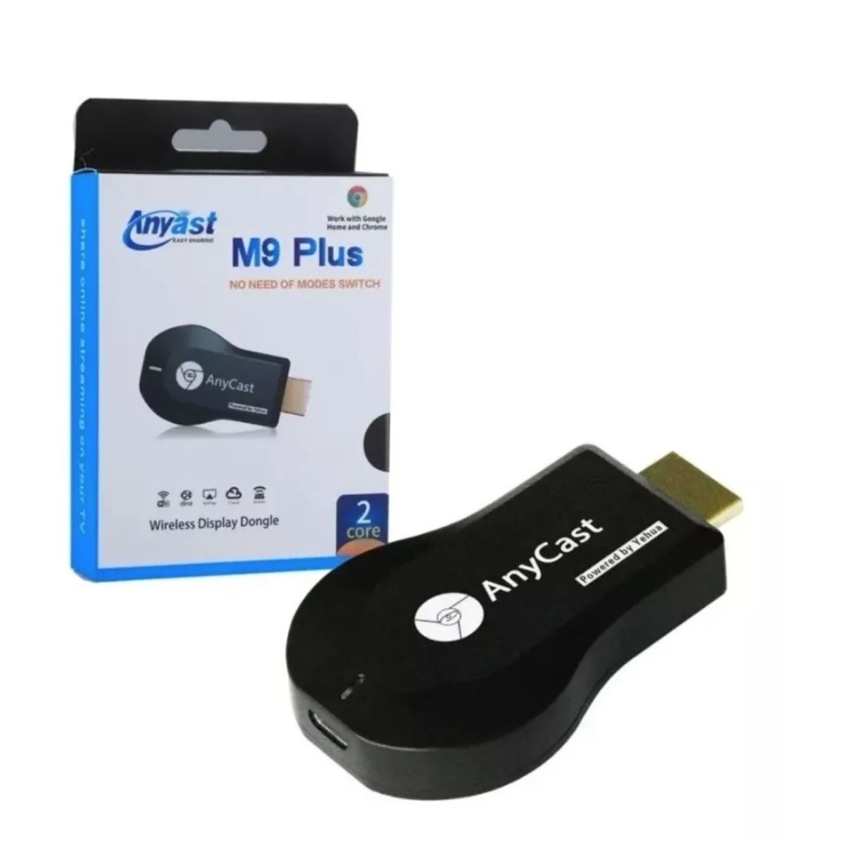 GENERICO - Dongle Anycast M9 Plus 1 Gb Receptor Tv Hdmi