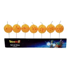 GENERICO - VELAS 7 ESFERAS DRAGON BALL