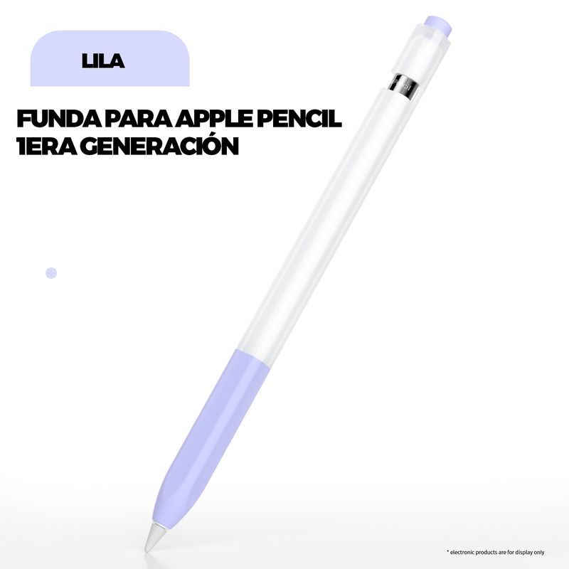 GG GOODGOODS - Protector Funda Silicona Para Apple Pencil 1era Generación
