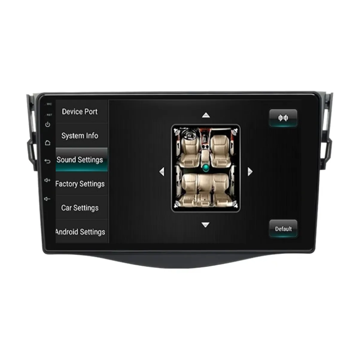 OEM - Radio Android 10.1 Toyota Rav4 2006-2012 2gb+32gb + Camara