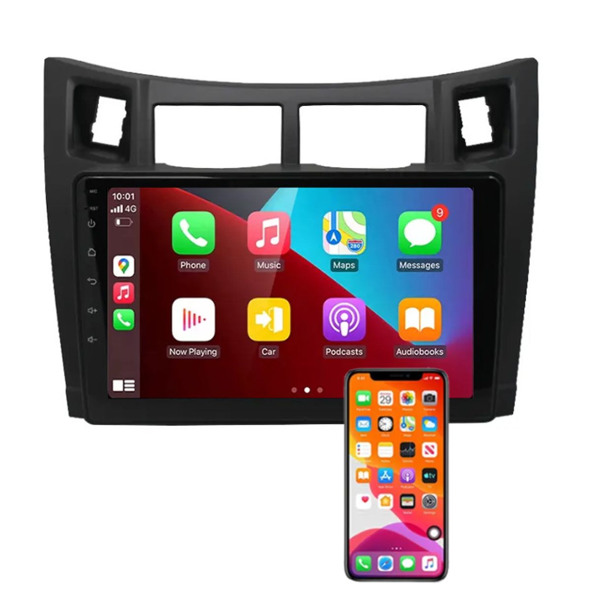 OEM - Radio Android AutoCarplay Toyota Yaris Sport 2006-2012